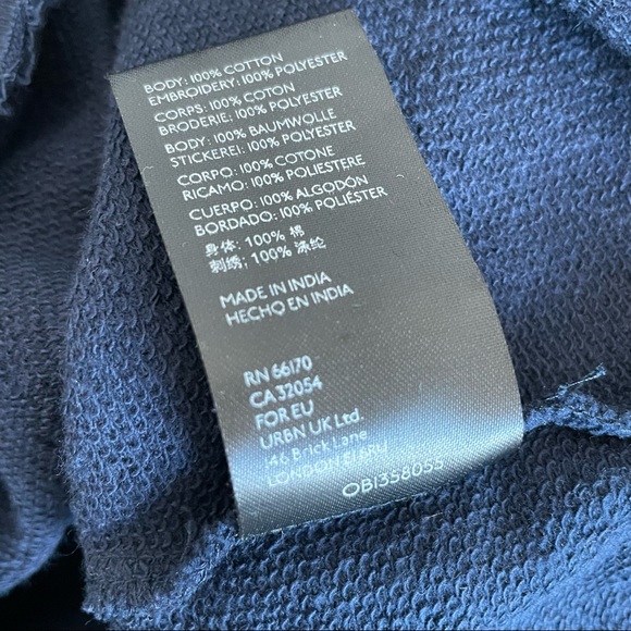 Maeve Beachy Embroidered Sweatshirt Tee - Picture 11 of 12